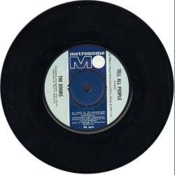 Tell All The People b/w Easy Ride - 1969 Danish/Swedish Metyronome label 2-track 7" Single