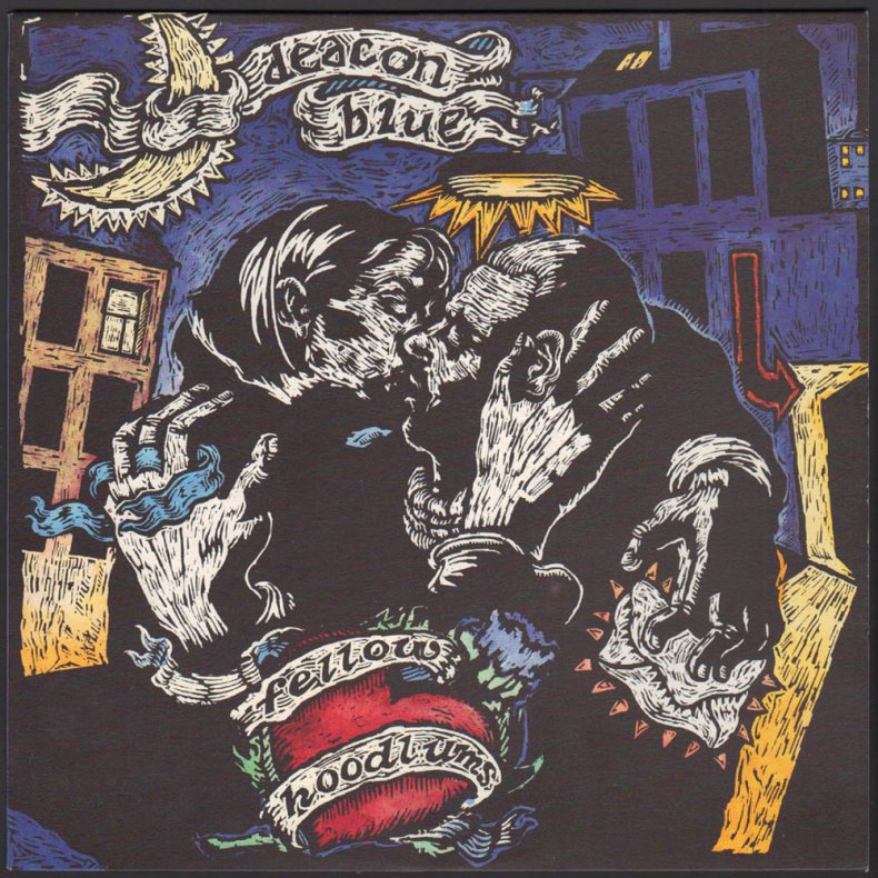 Fellow Hoodlums - 1991 UK/Europe Columbia label 12-track LP - Incl Booklet