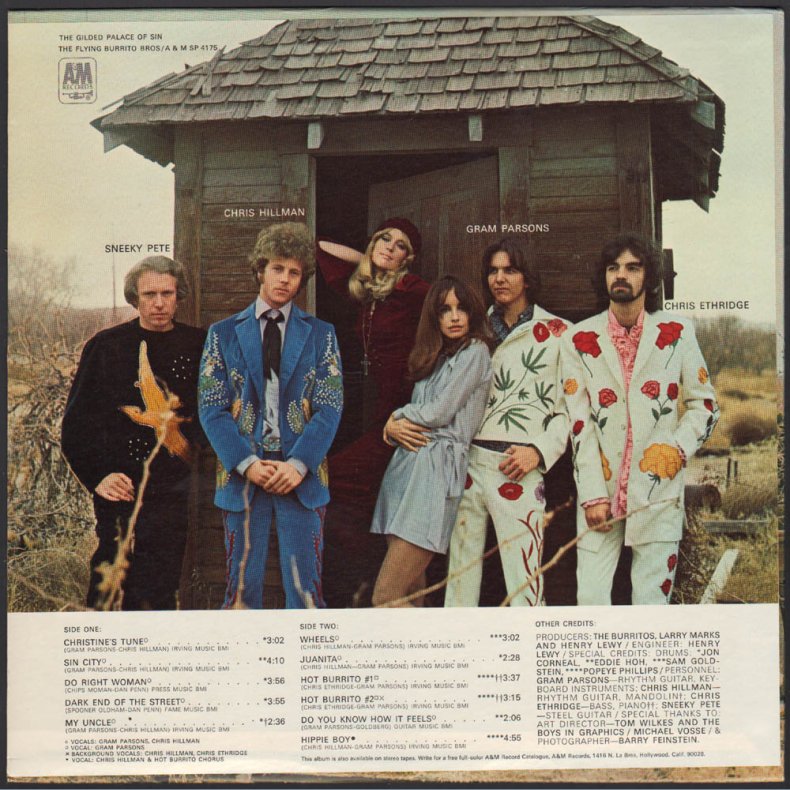 The Gilded Place Of Sin - Original 1969 US A&M label 11-track LP