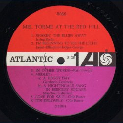 At The Red Hell - Original 1962 US Atlantic label mono issue 12-track LP 