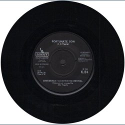 Fortunate Son b/w Down On The Corner - 1969 Danish Liberty label 2-track 7" Single 
