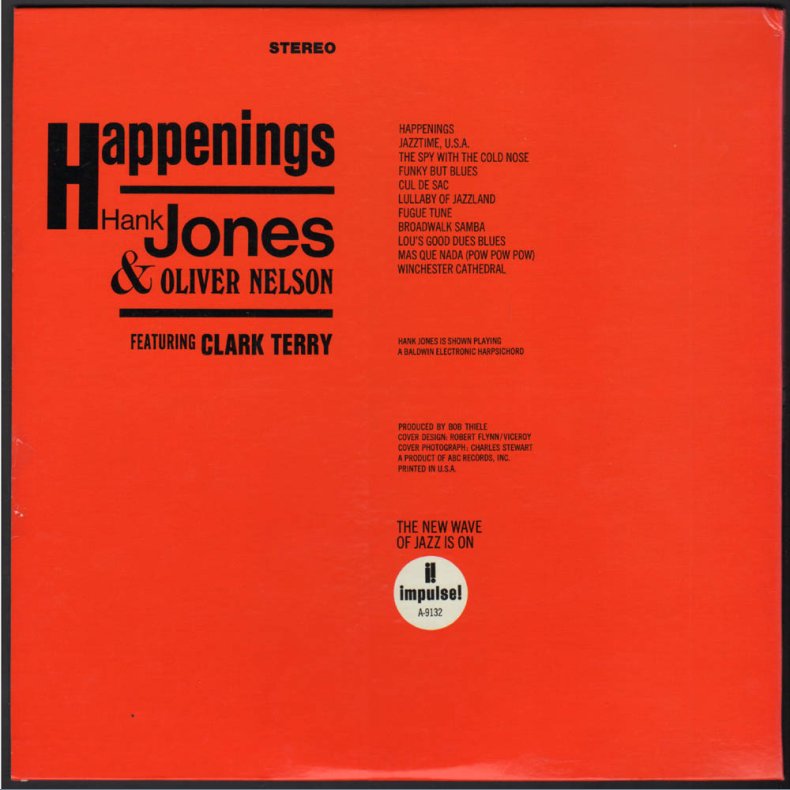Happenings - 1966 US Impulse label 11-track Stereo LP