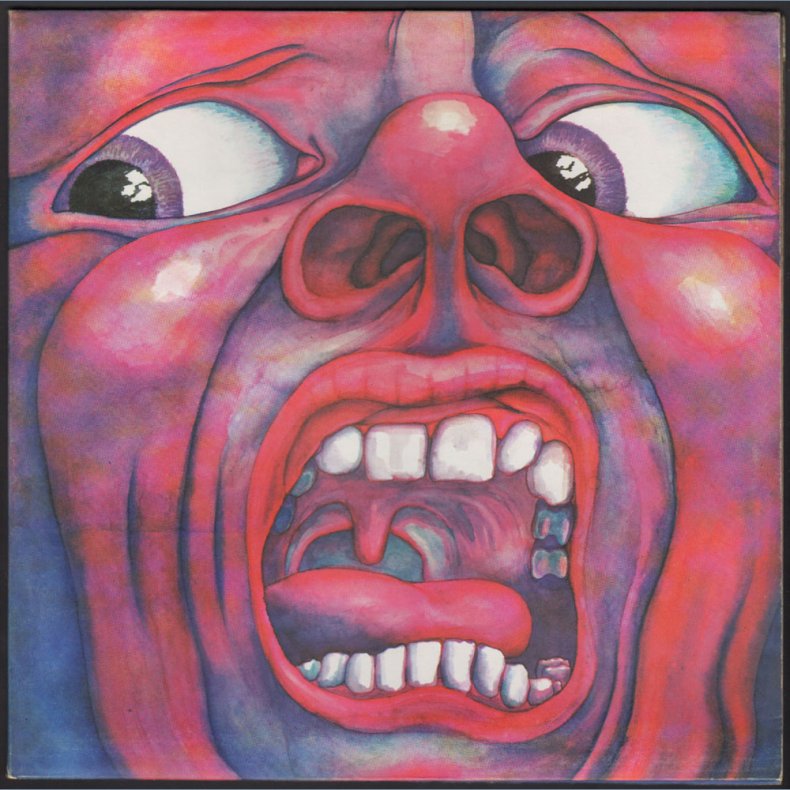 In The Court of The Crimson King - An Observation by - Original 1969 UK Island label LP