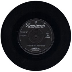 Let's Jump The Broomstick b/w Rock-A-Bye Baby Blues - 1960 UK/DK Brunswick label 2-track 7" Single 