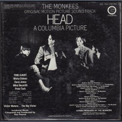 Head - 1968 US Colgems label 14-track Stereo LP 