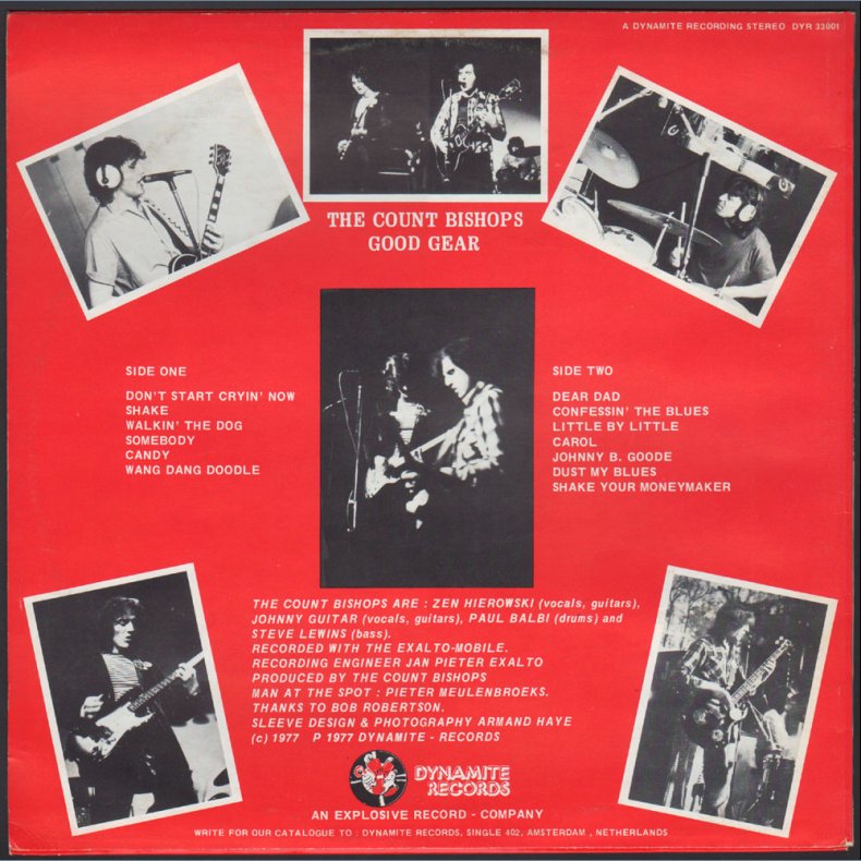 Good Gear - Original 1977 Dutch Dynamite label 13-track LP