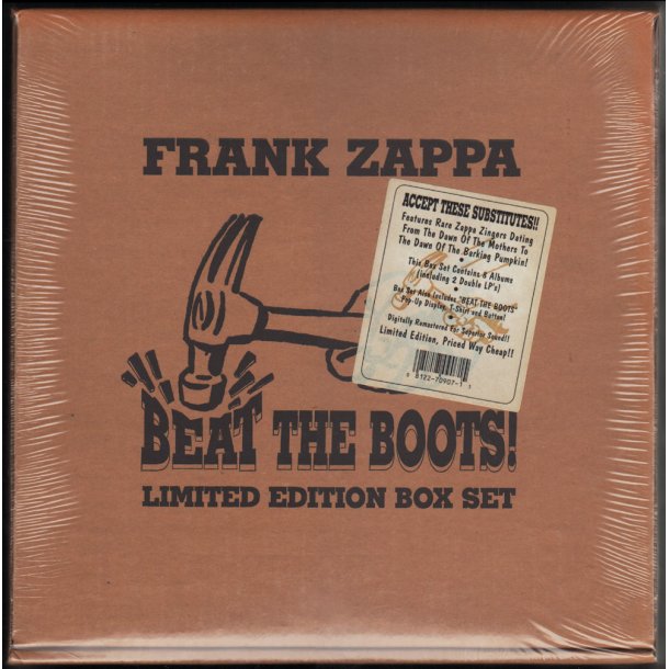 Beat The Boots! - 1991 US Foo-eee/Rhino label Limited Edition 10LP Box Set