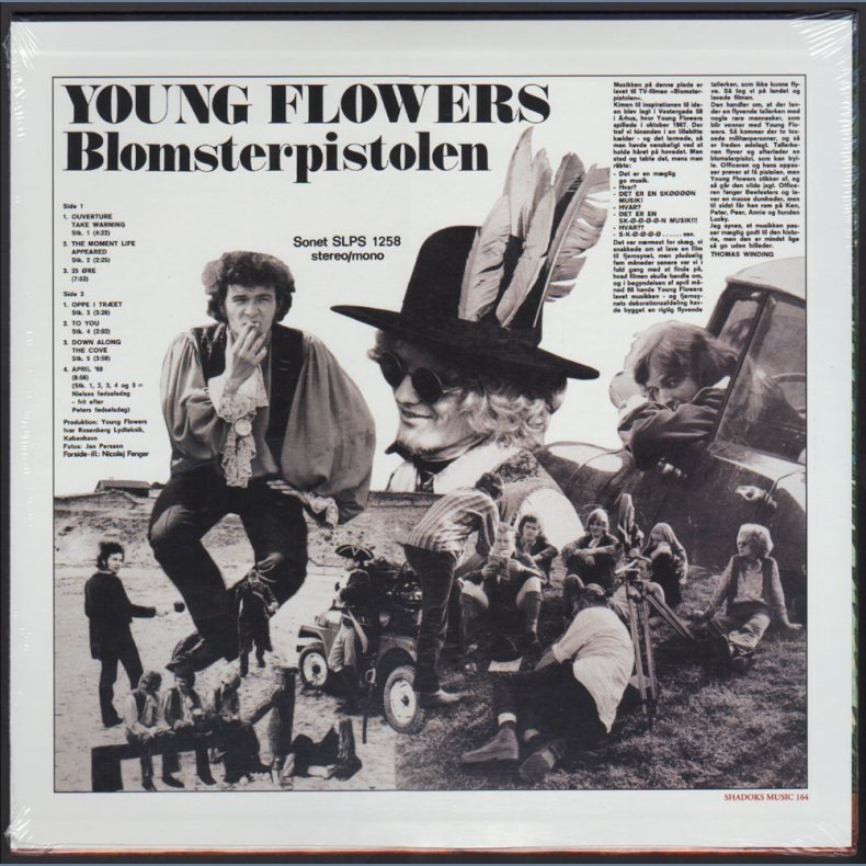 Blomsterpistolen - 2014 German Shadoks label 7-track LP Deluxe Reissue Incl. 7" Single