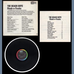 Stack-O-Tracks - Original 1968 US Capitol label 15-track Stereo LP -Black Rainbow Rim Labels