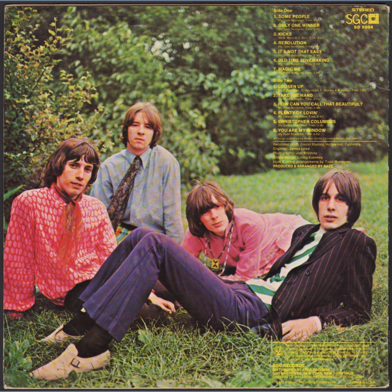 Nazz III - Original 1971 US SGC label 13-track LP