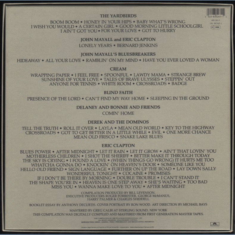 Crossroads - 1988 West German pressed 73-track 6LP box