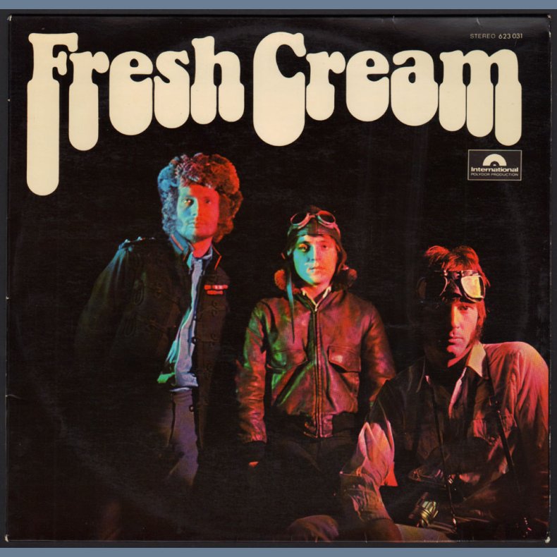 Fresh Cream - Late 1960ies Scandinavian Distributed Polydor label 12-track Stereo LP