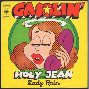 Holy Jean b/w Lady Rain - Original 1973 Dutch pressed CBS label 2-track 7
