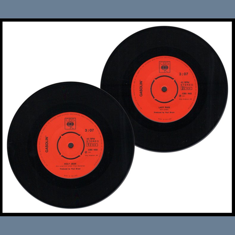 Holy Jean b/w Lady Rain - Original 1973 Dutch pressed CBS label 2-track 7" Single