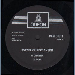 Electronic Music Produced In Aarhus - Original 1974 Danish Odeon label 3-track LP