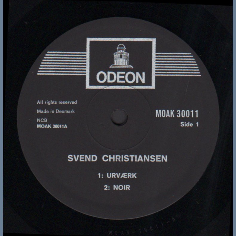 Electronic Music Produced In Aarhus - Original 1974 Danish Odeon label 3-track LP