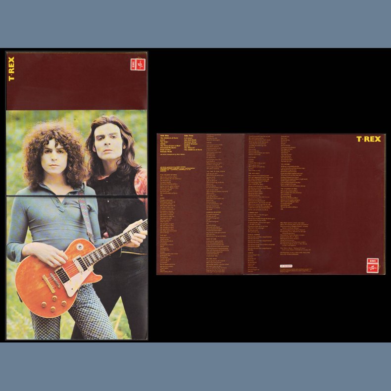 T. Rex - 1970 Danish Columbia label 15-track LP