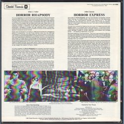 Horror Rhapsody/ Horror Express - 1980 US Citadel label 11-track Mono/Stereo LP