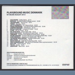 On 'Playground Music Denmark - Ny Musik August 2013' - 2013 Promotional Issue 21-track CD