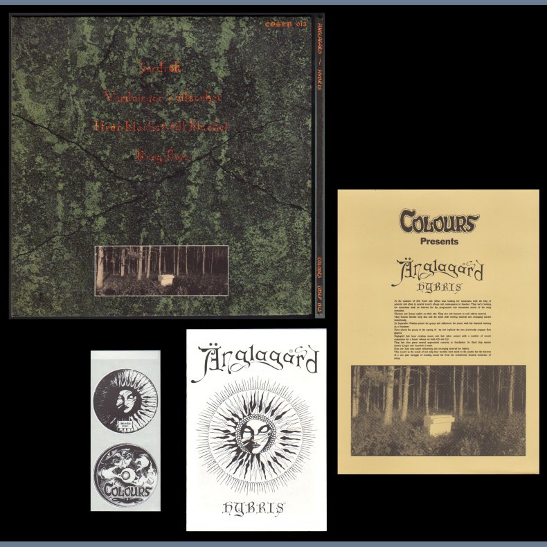 Hybris - Original 1993 Norwegian Colours label 4-track LP