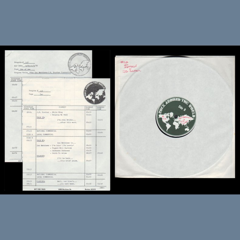 Rock Around The World #112 - Original 1976 US Radio Promotional Issue LP