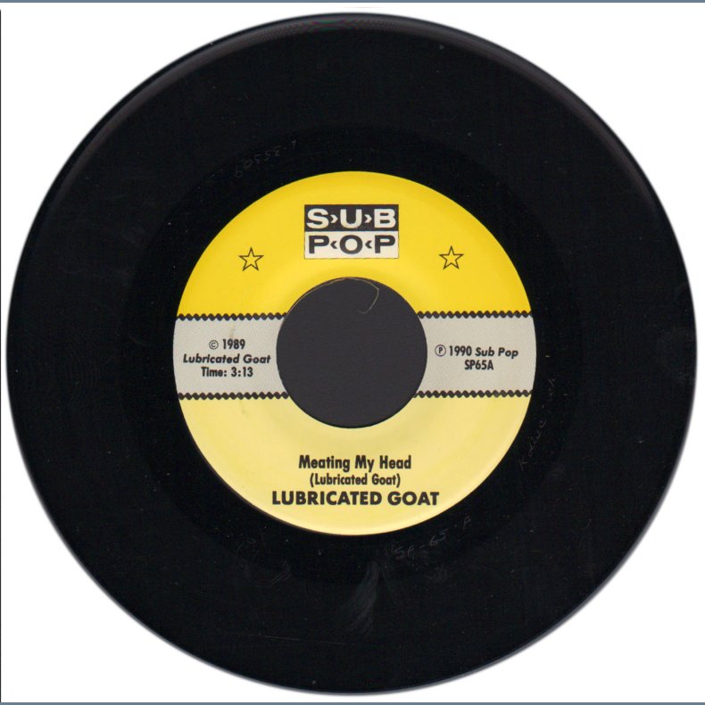 Meating My Head b/w 20th Century Rake - 1990 US Sub Pop label black vinyl 2-track 7" Single