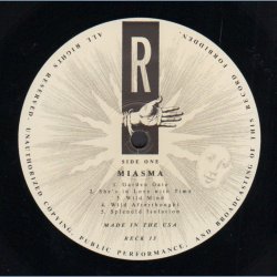 Miasma - Original 1988 US Reckless label 10-track LP