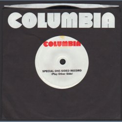 Coming Up (Live In Glasgow) - Original 1980 US Columbia label 1-sided Demonstration 7" Single