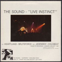 Live Instinct - 1981 Dutch pressed only WEA label 4-track 12"