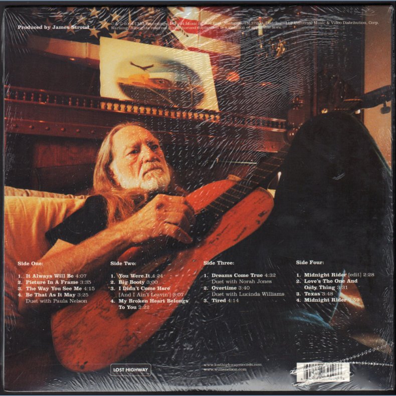 It Always Will Be - 2004 US Lost Highway Label 15-track 2LP Set - 180 g Audiophile Pressing