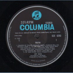 Truth - Original 1968 UK Columbia label 10-track Stereo LP