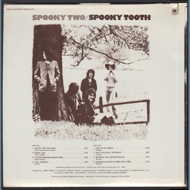 Spooky Two - US A&M label 8-track LP - Still Factory Sealed