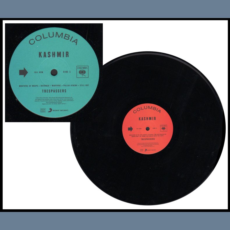 Trespassers - Original 2010 Danish Columbia label 10-track limited edition LP Album