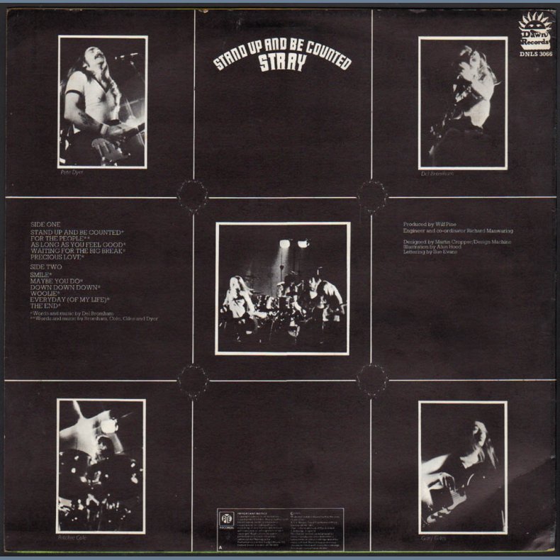 Stand Up and Be Counted - Original 1975 UK Dawn label 11-track LP - Incl. Lyric Insert