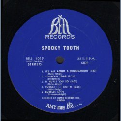 Spooky Tooth - US Bell Records 8-track LP - Still Factory Sealed