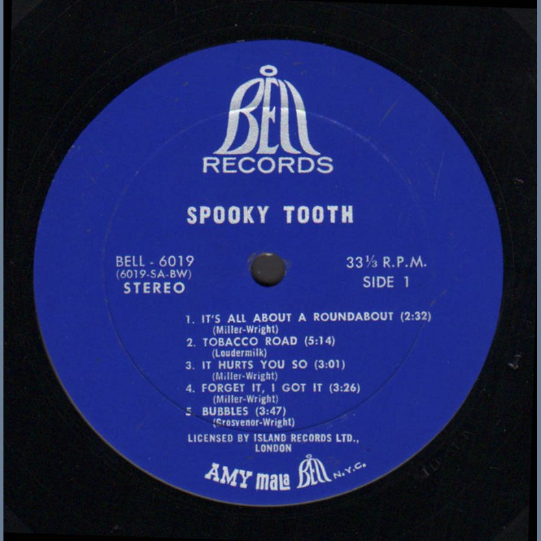 Spooky Tooth - US Bell Records 8-track LP - Still Factory Sealed