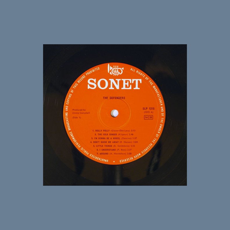 The Defenders - Original 1965 Danish Sonet label 14-track Stereo LP