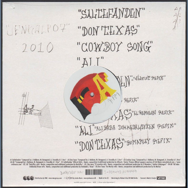 A Great Mix - Original 2010 Danish Jenka label 9-track LP