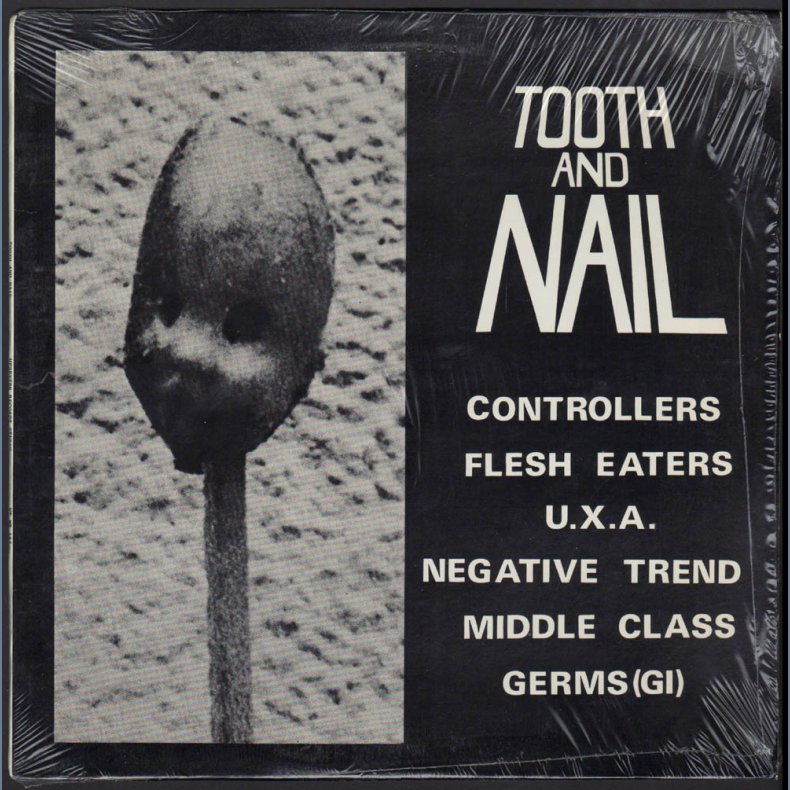 Tooth And Nail - 1989 US Upsetter label 2nd Pressing 15-track LP