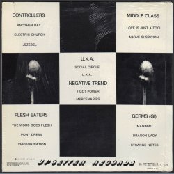 Tooth And Nail - 1989 US Upsetter label 2nd Pressing 15-track LP