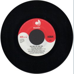 On And On And On b/w The Piper - Original 1980 Japan Discomate label 2-track 7" Single
