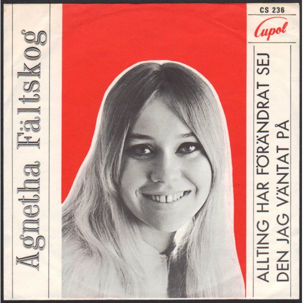 Allting Har F&ouml;r&auml;ndret Sej b/w Den Jag V&auml;ntat På - Original 1968 Swedish Cupol label 2-track 7" Singl