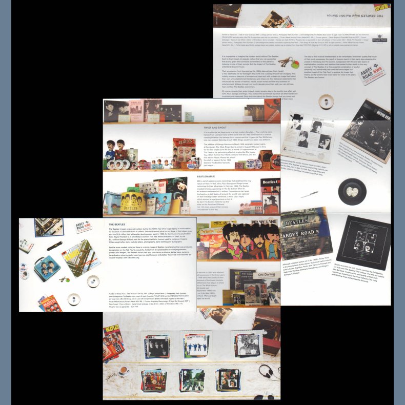 Royal Mail Mint Stamps Presentation Pack - 2007 UK Royal Mail Stamp Presentaion Packs