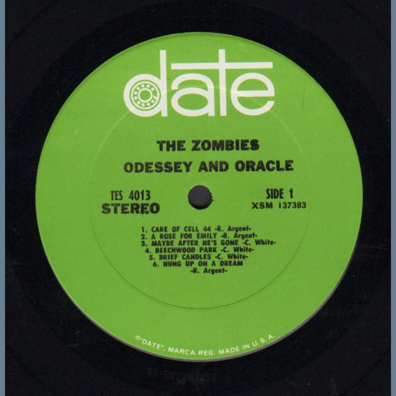 Odessey And Oracle - Original 1968 US Date label 12-track Stereo LP