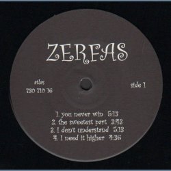 Zerfas - 1994 European Atlas label 7-track LP Reissue