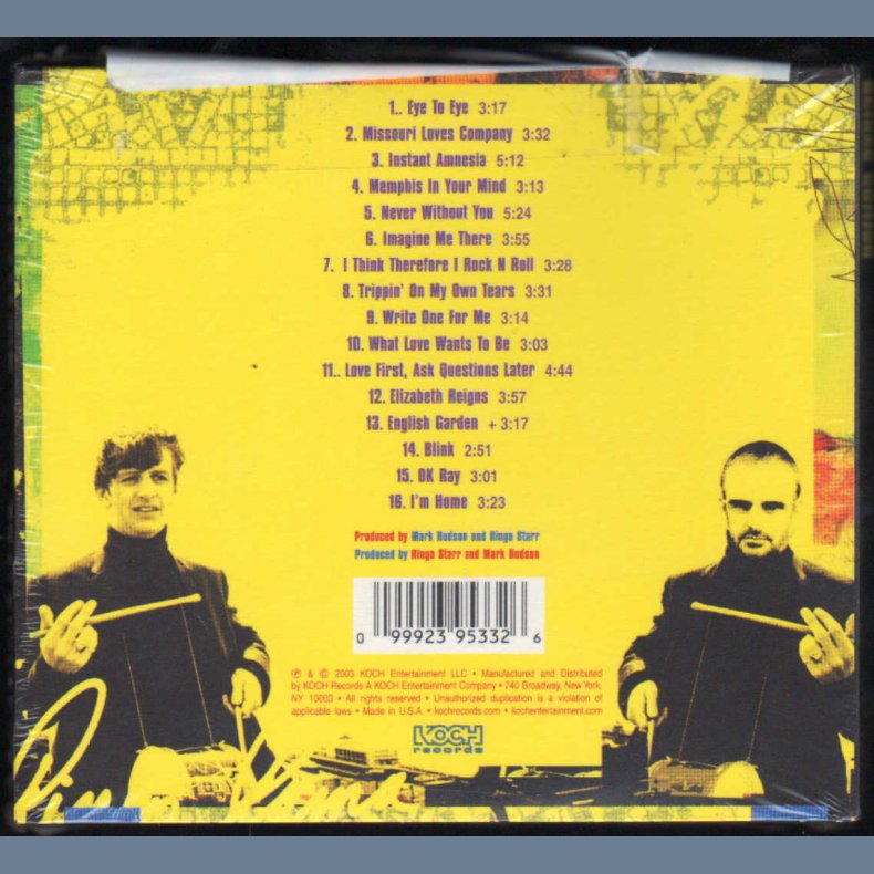 Ringo Rama  - 2003 US Kock label 3-disc Special Deluxe Edition CD/DVD Set