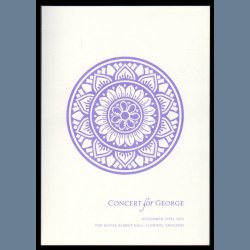 Concert For George - Original 2002 UK Royal Albert Hall 32-page Programme &amp; Schedule/Artist list
