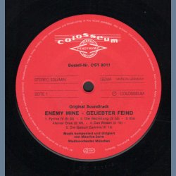 Enemy Mine - Geliebter Feind - 1985 German Colusseum label 10-track LP