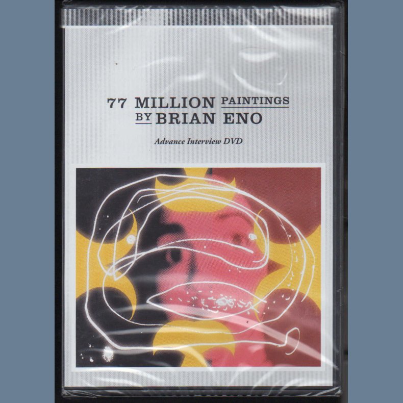 77 Million Paintings By Brian Eno - 2006 US Advance Promotional Issue NTSC Interview DVD 