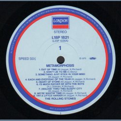 Metamorphosis - 1988 Japan London label 16-track LP Reissue